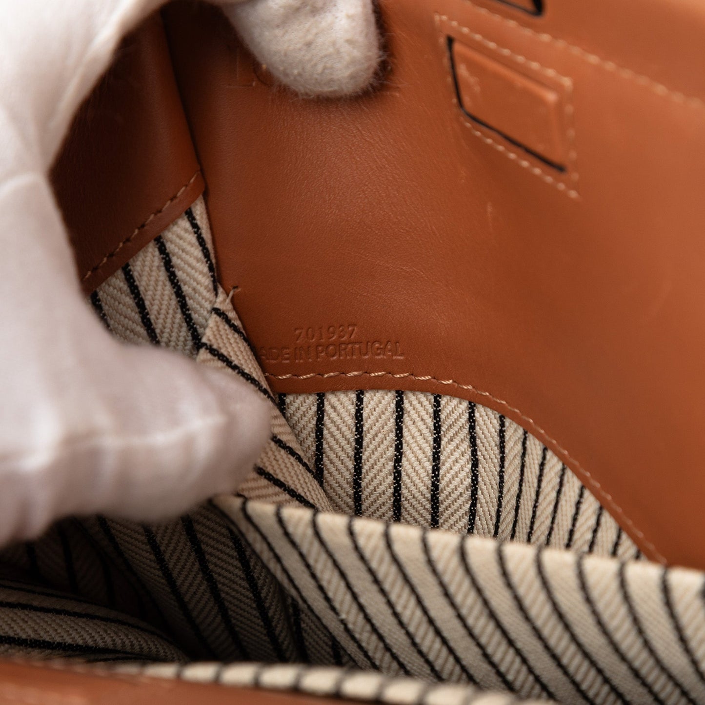 LOEWE Small Canvas Cushion Tote