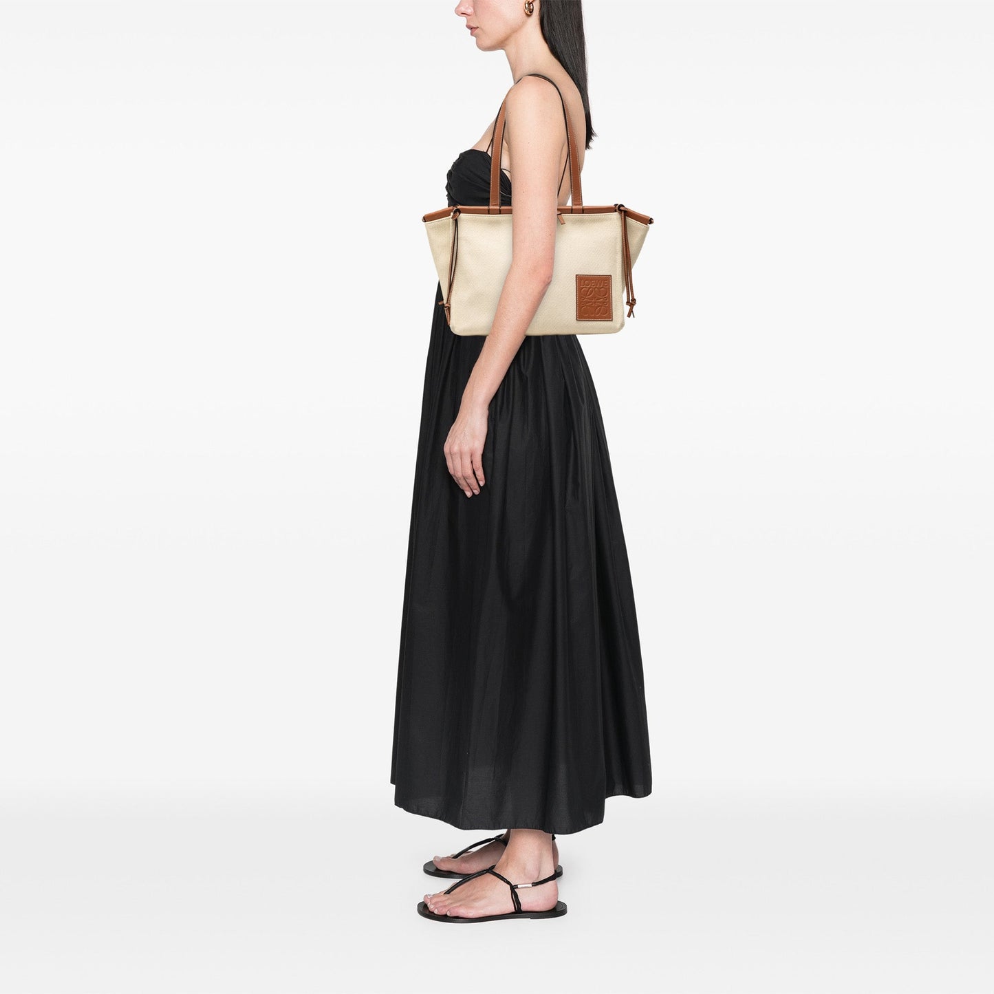 LOEWE Small Canvas Cushion Tote