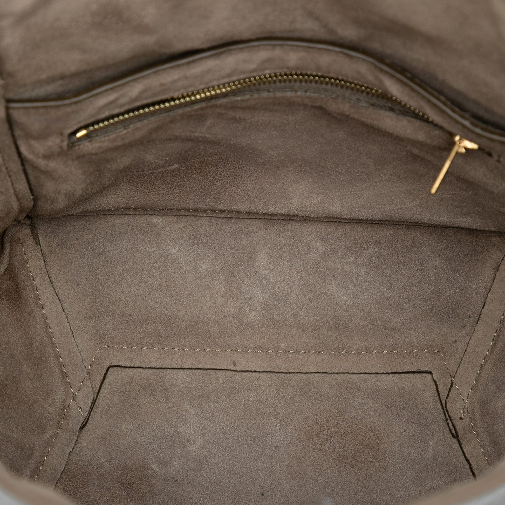 Celine Small Soft Grained Calfskin Seau Sangle Bucket Bag