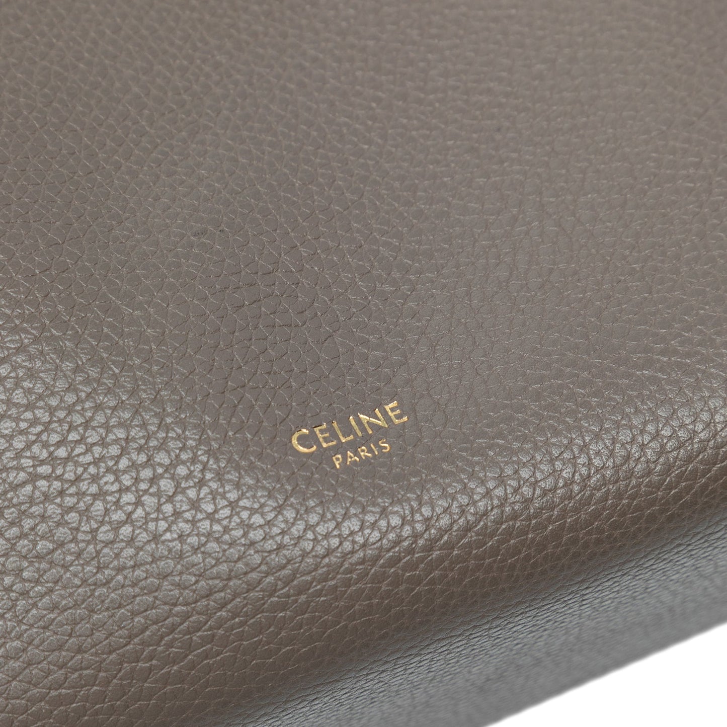 Celine Small Soft Grained Calfskin Seau Sangle Bucket Bag