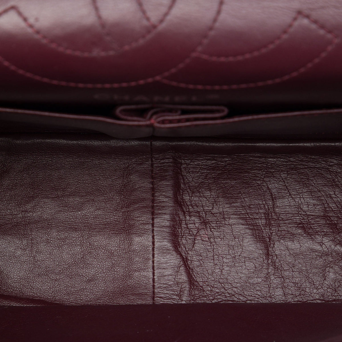 Chanel Quilted Aged Calfskin Reissue 2.55 Double Flap 226 — Black