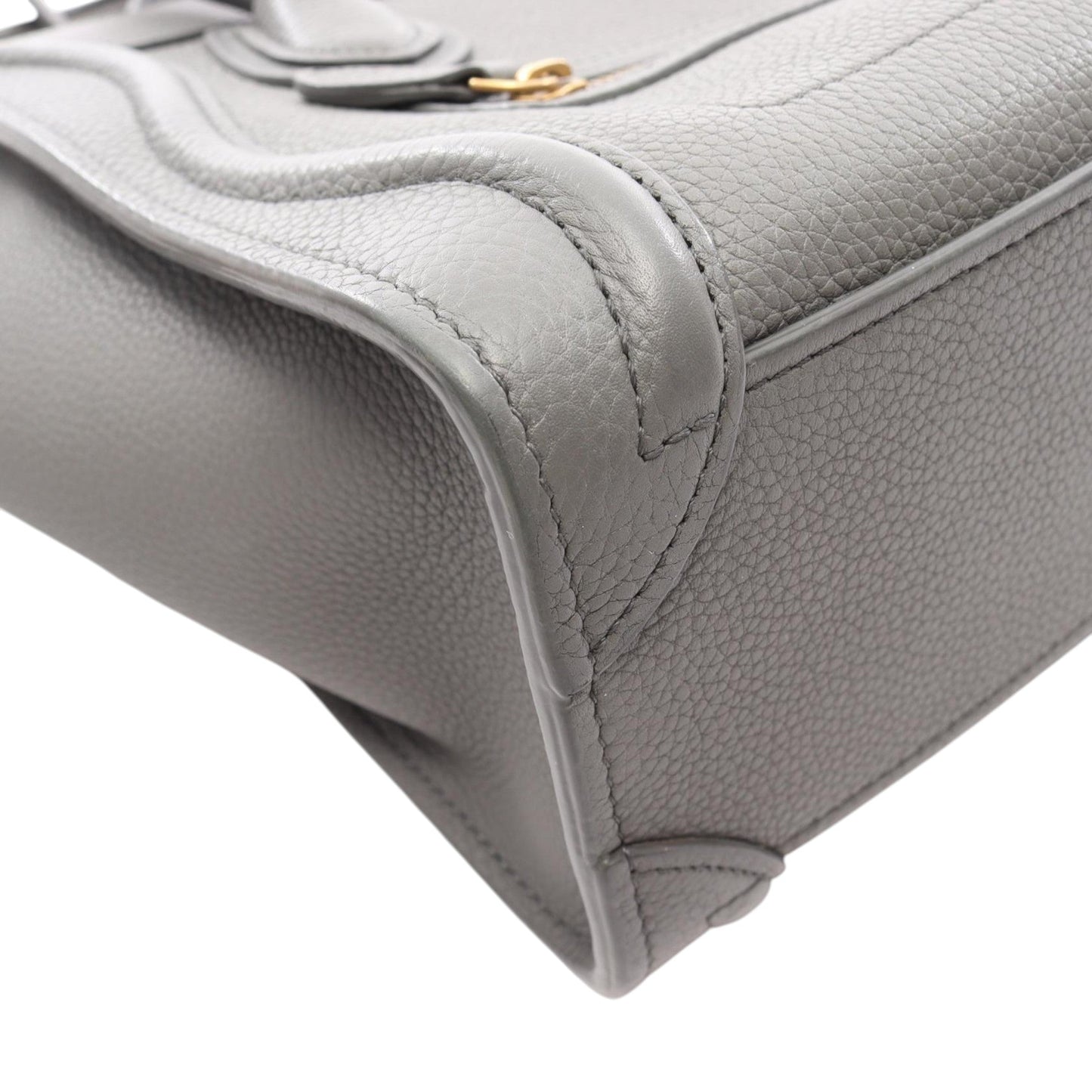 Celine Nano Leather Luggage Tote