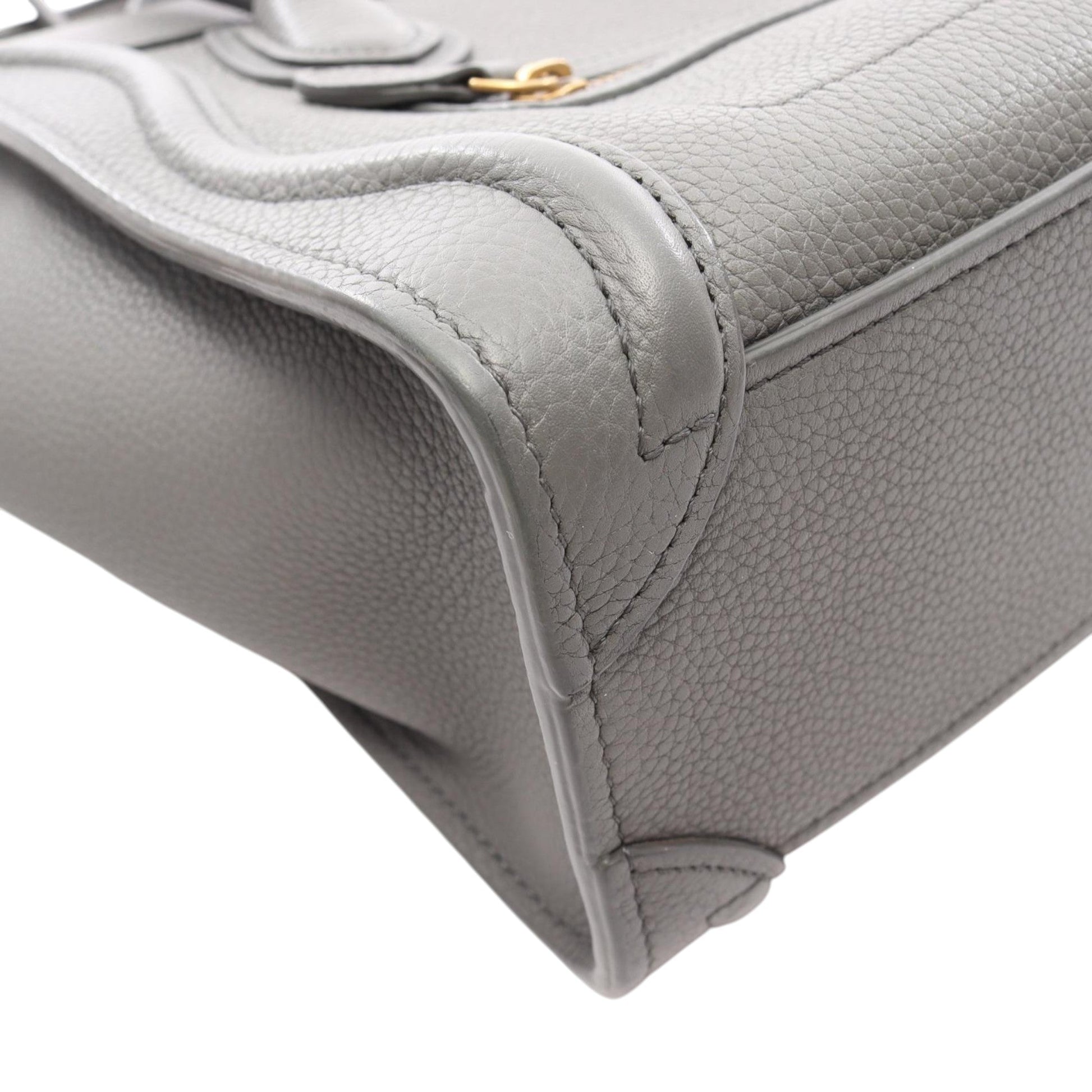 Celine Nano Leather Luggage Tote