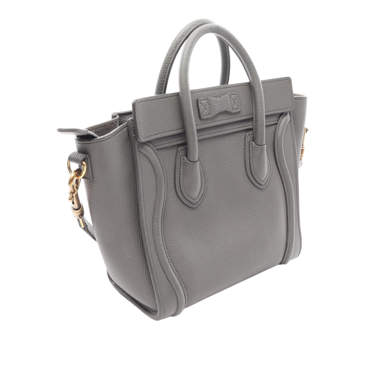 Celine Nano Leather Luggage Tote