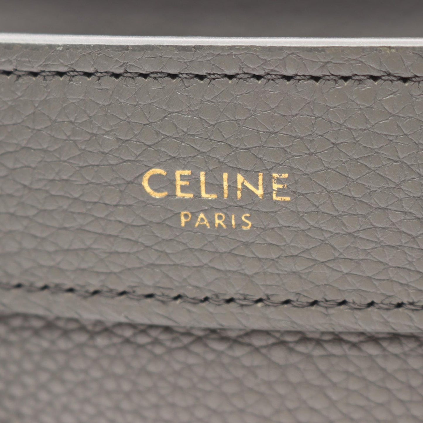 Celine Nano Leather Luggage Tote