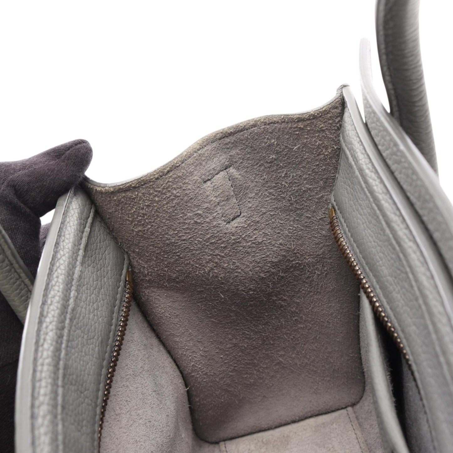 Celine Nano Leather Luggage Tote