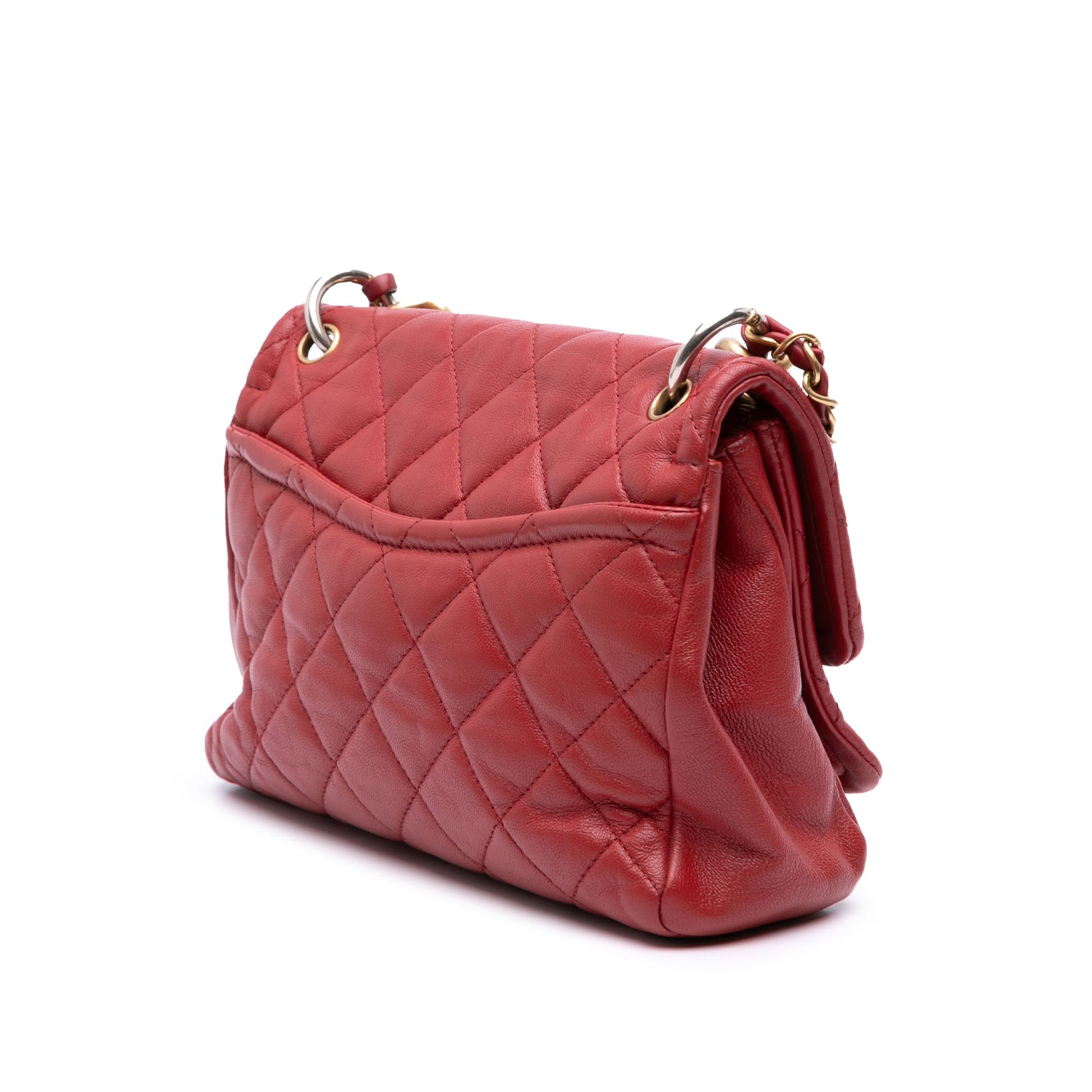 Chanel Small Quilted Lambskin Chain Link Flap
