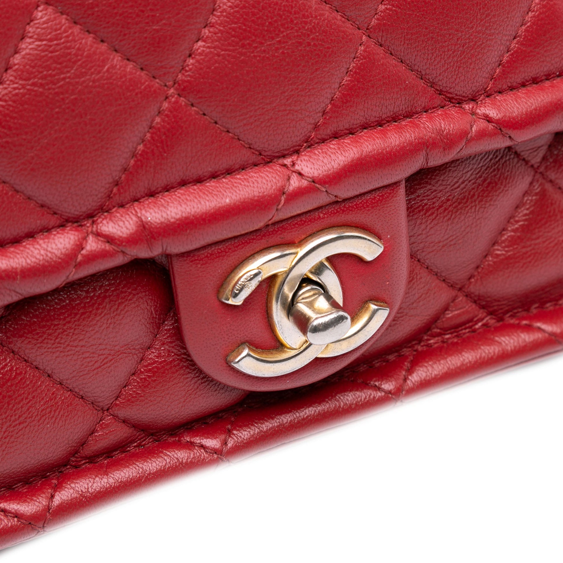 Chanel Small Quilted Lambskin Chain Link Flap