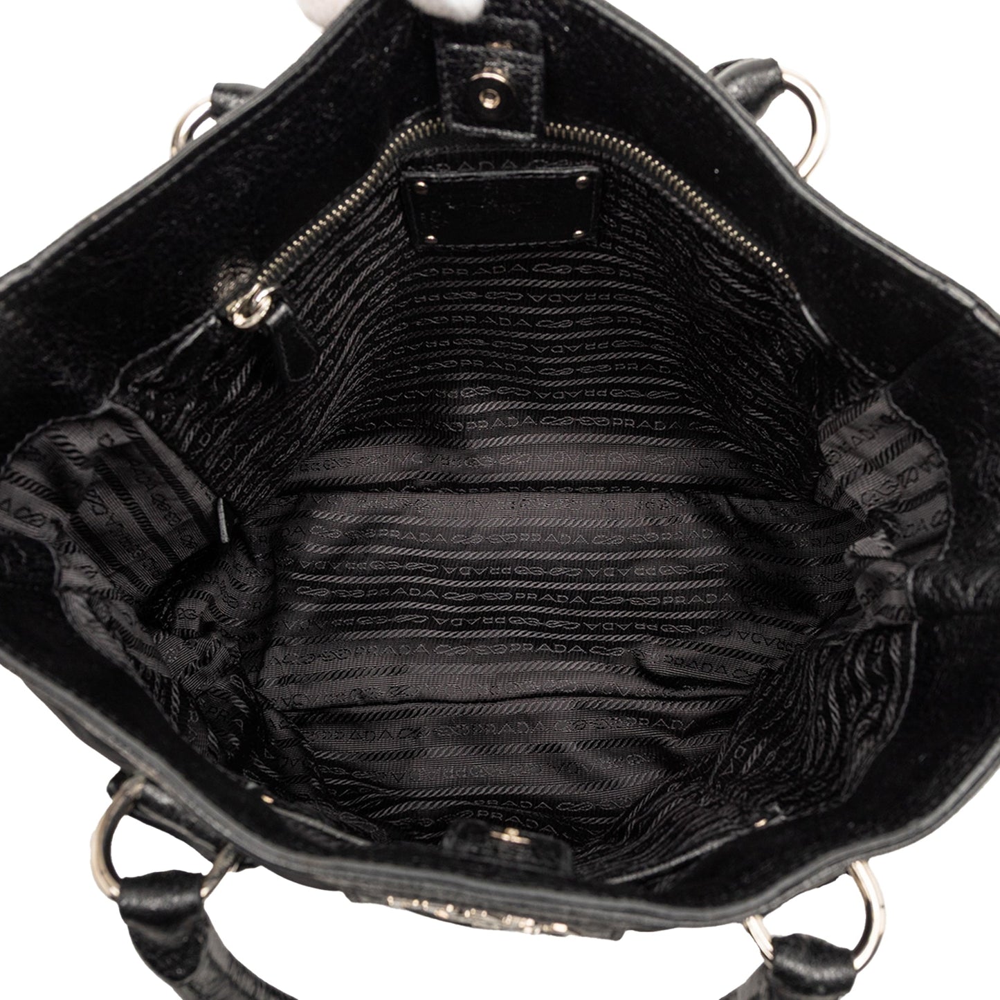 Prada Tessuto Cervo Lux 24H Tote