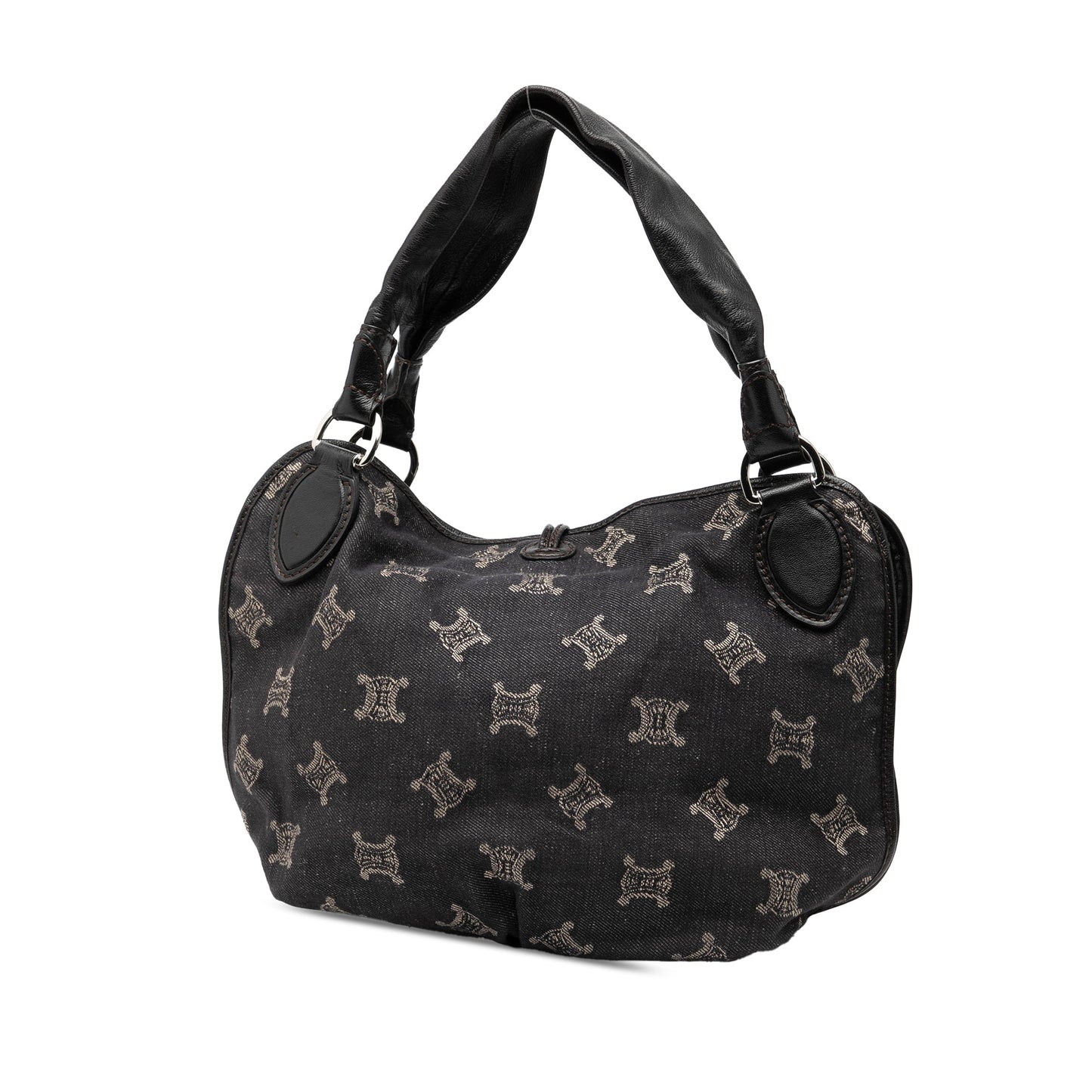 Celine Macadam Denim Bittersweet Hobo Bag