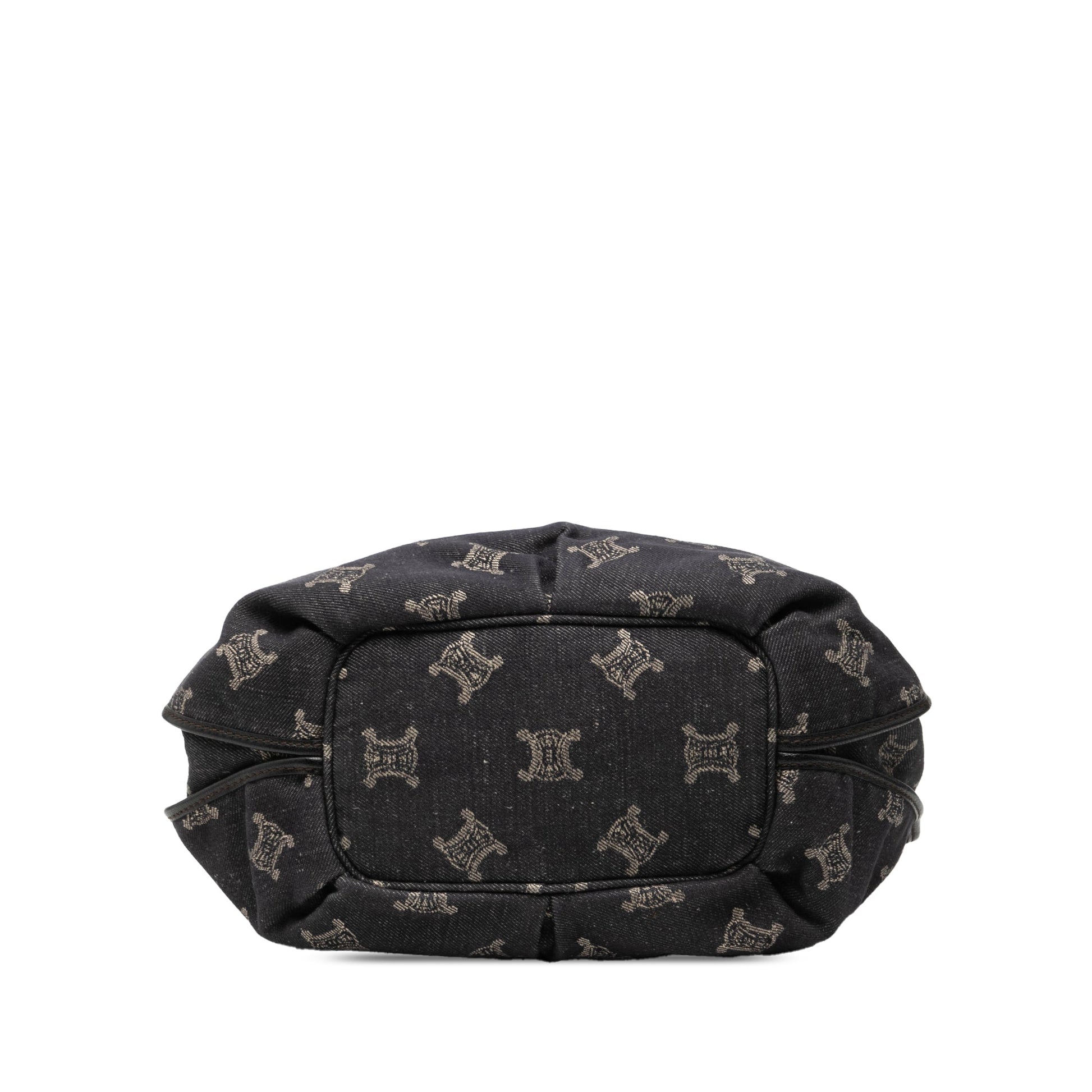 Celine Macadam Denim Bittersweet Hobo Bag