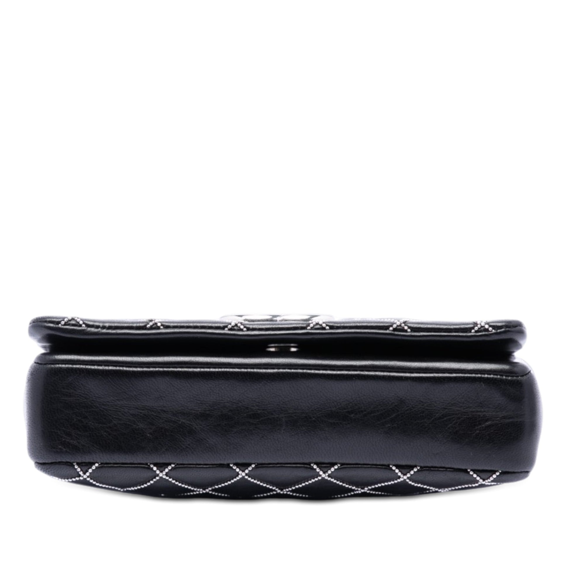 Chanel Mini CC Quilted Lambskin Beaded Full Flap