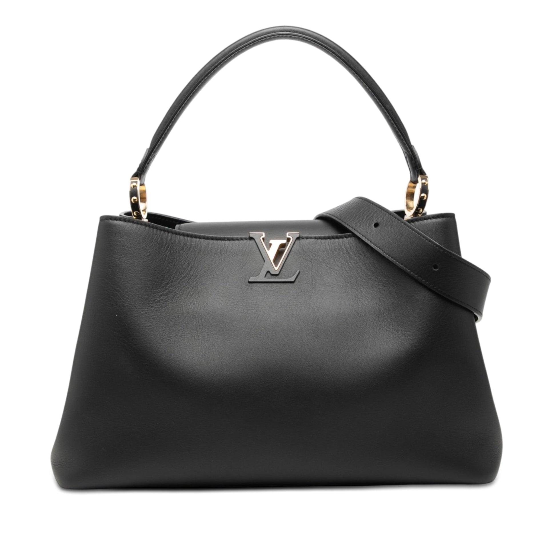 Louis Vuitton Smooth Taurillon Capucines Souple GM