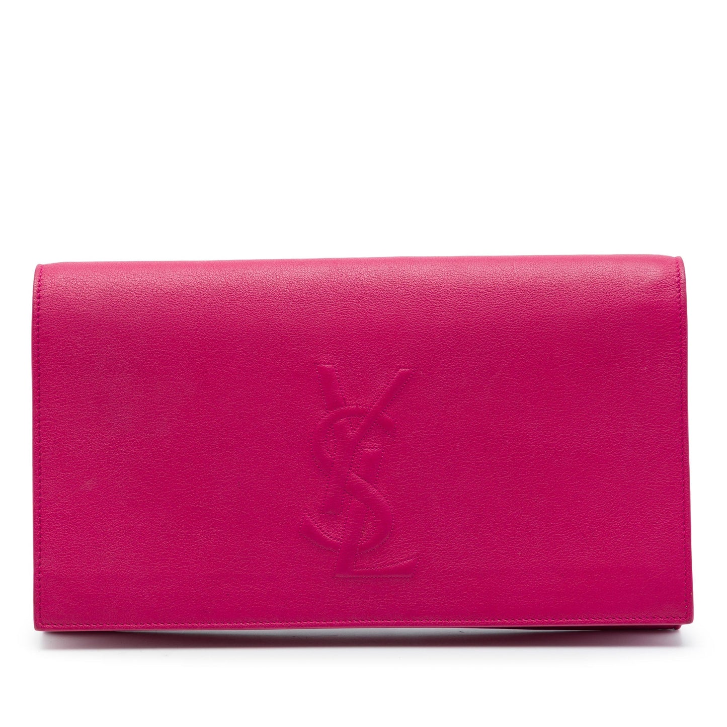 Saint Laurent Leather Belle De Jour Clutch