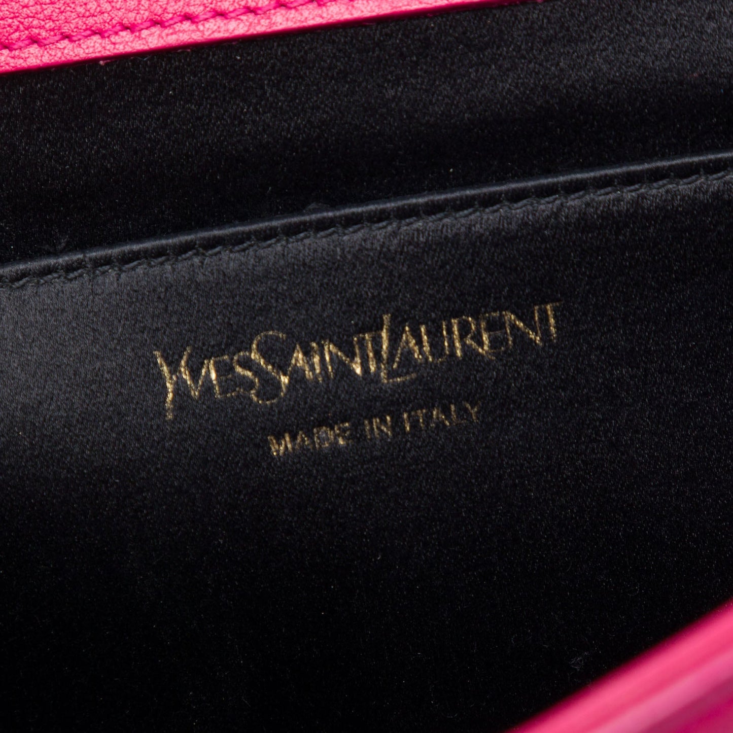 Saint Laurent Leather Belle De Jour Clutch