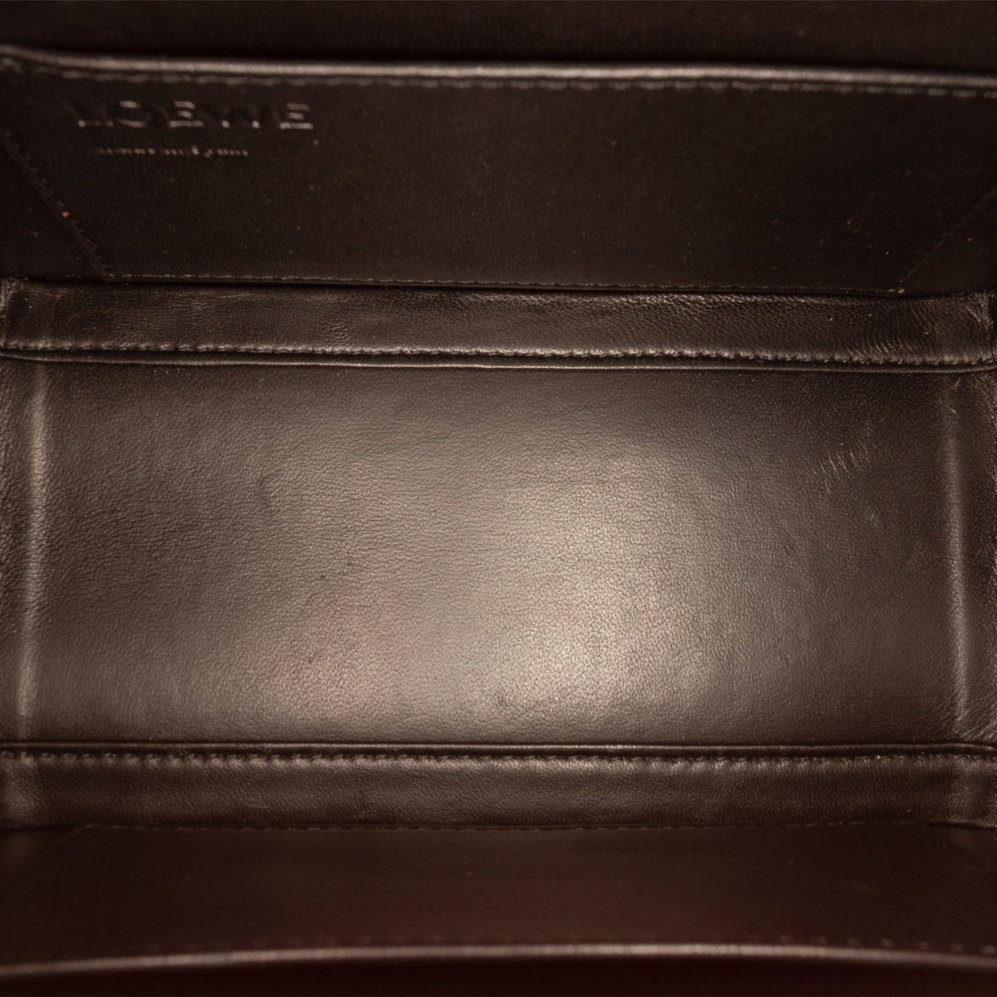 LOEWE Small Leather Tokyo Postal Top Handle Bag