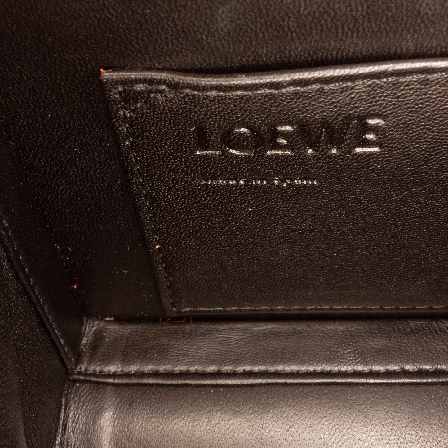 LOEWE Small Leather Tokyo Postal Top Handle Bag