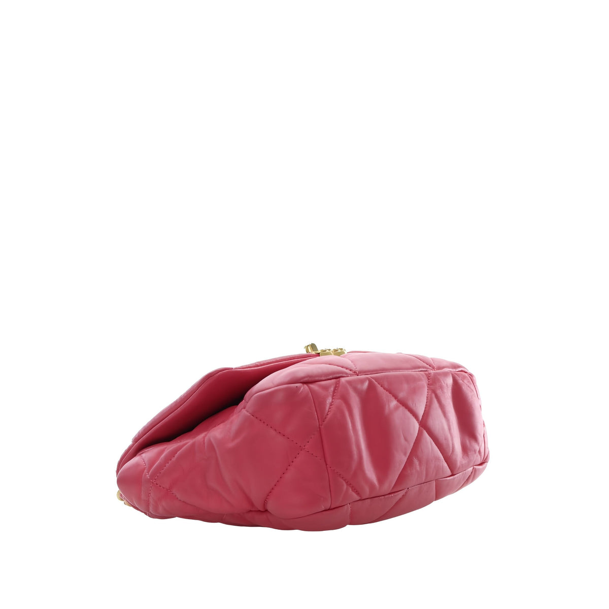 Chanel Medium Lambskin 19 Flap — Pink