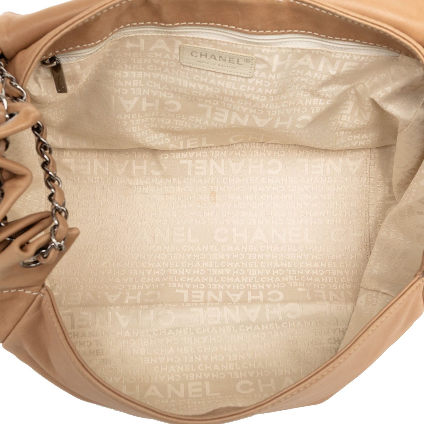 Chanel CC Wild Stitch Lambskin Accordion Flap