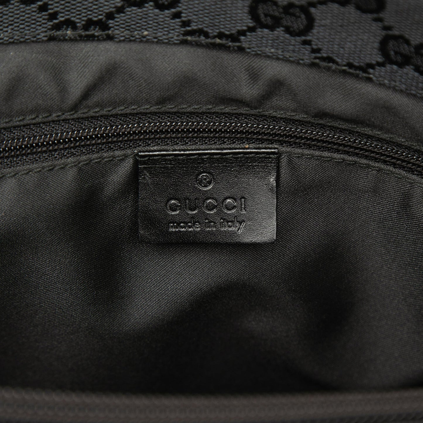 Gucci GG Canvas Bamboo Handbag