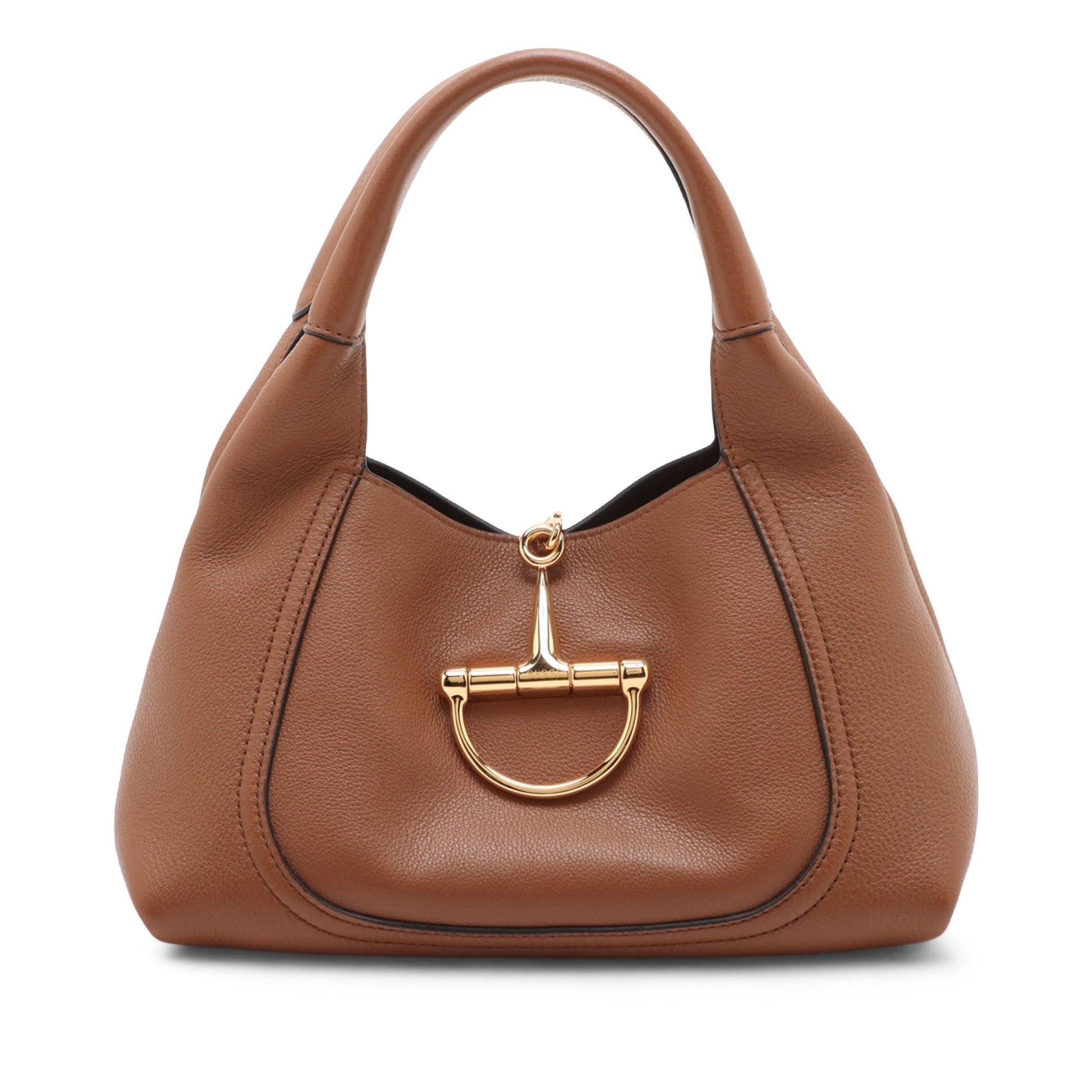 Gucci Maxi Grained Calfskin Softbit Hobo
