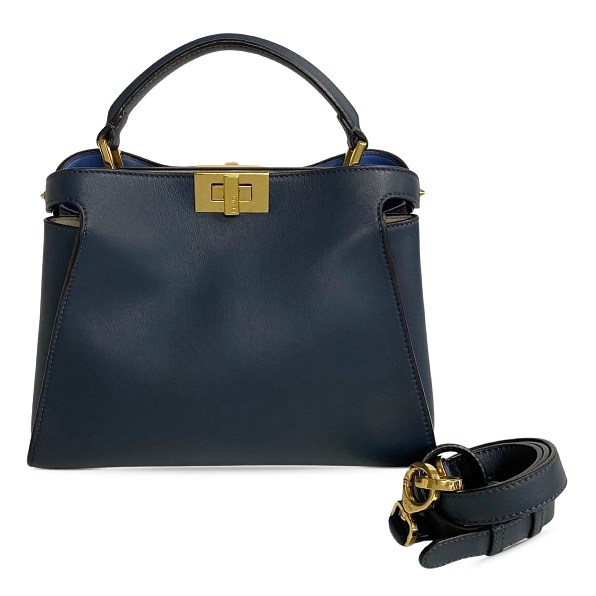 Fendi Medium Leather Iconic Essentially Peekaboo