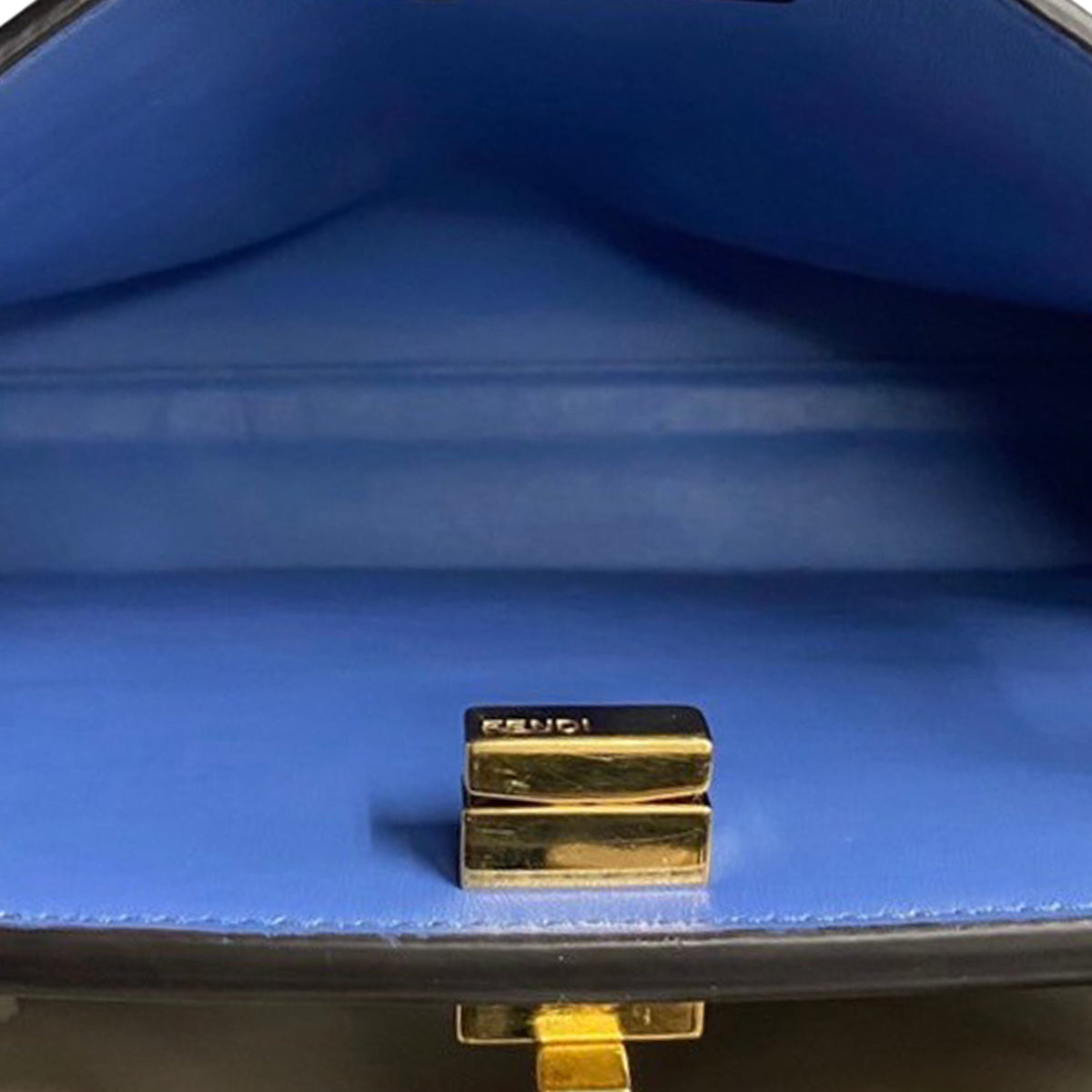 Fendi Medium Leather Iconic Essentially Peekaboo