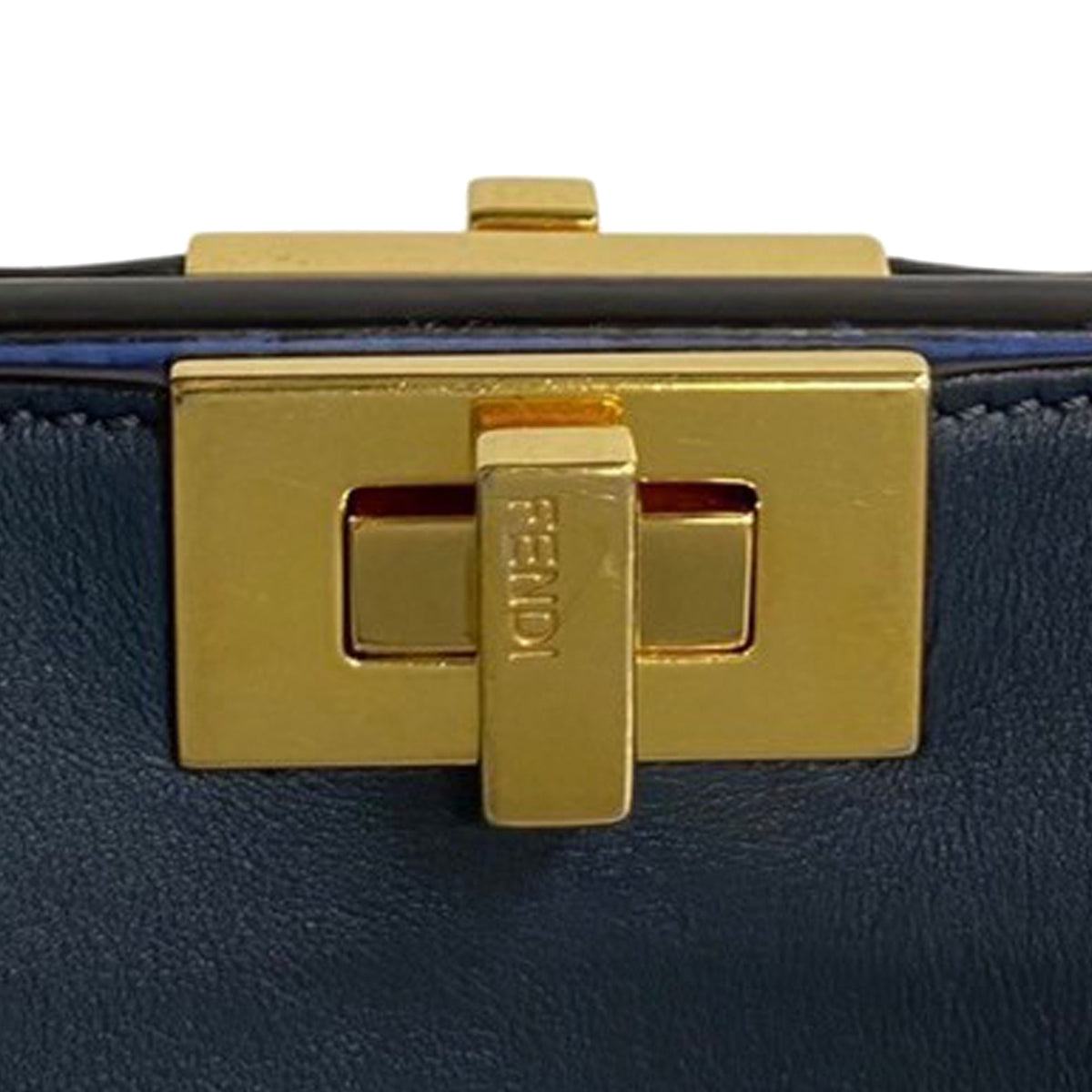 Fendi Medium Leather Iconic Essentially Peekaboo