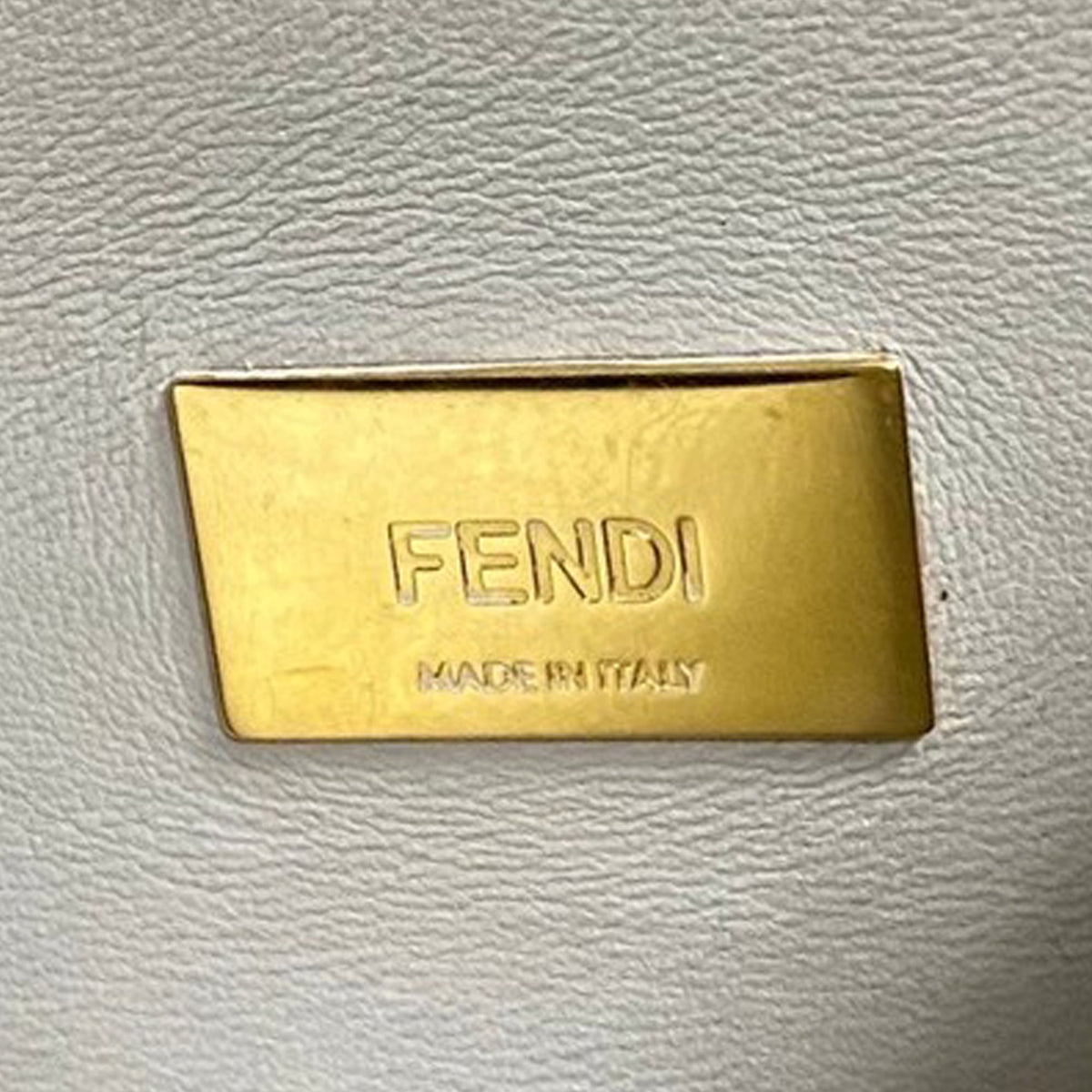 Fendi Medium Leather Iconic Essentially Peekaboo