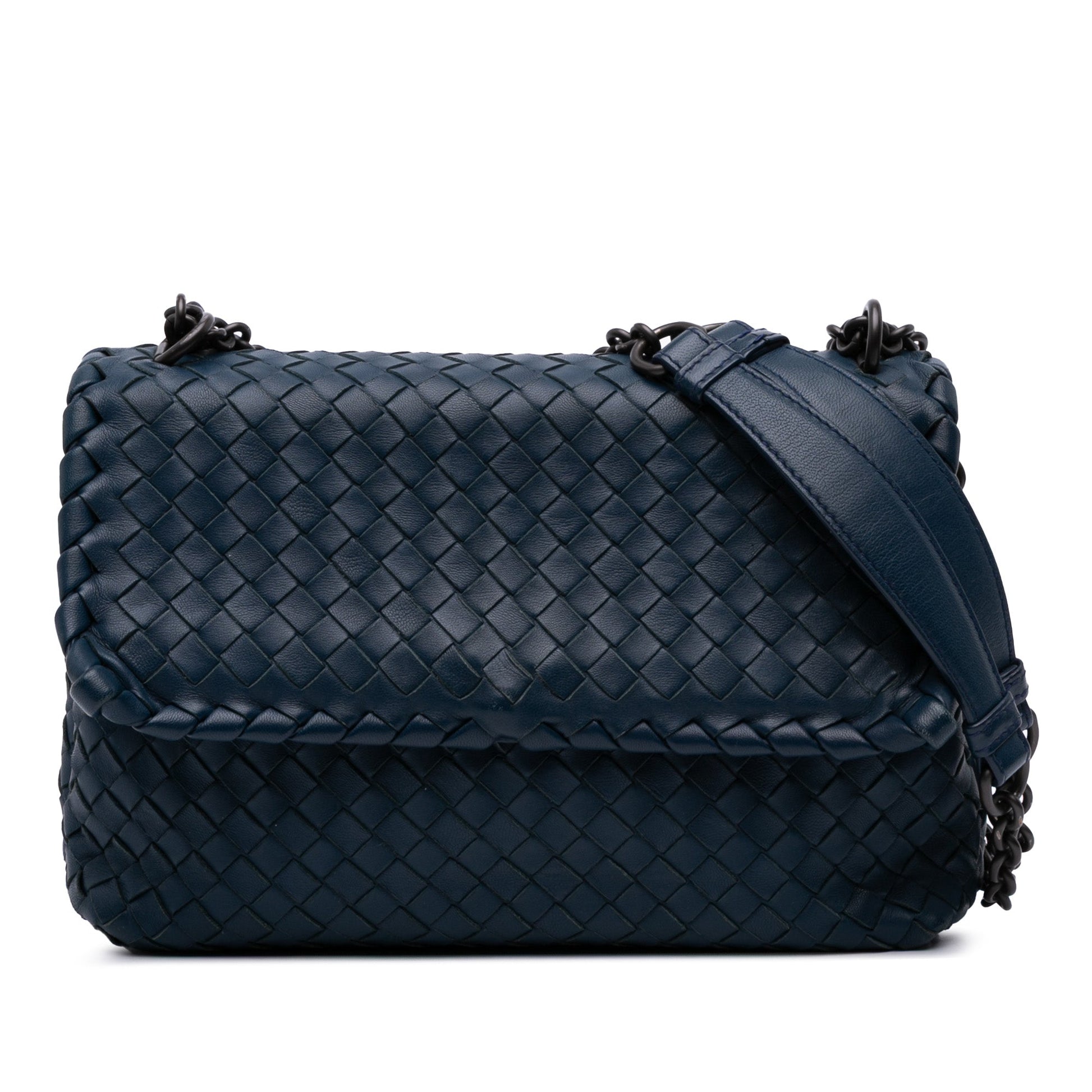 Bottega Veneta Small Nappa Intrecciato Olimpia Crossbody