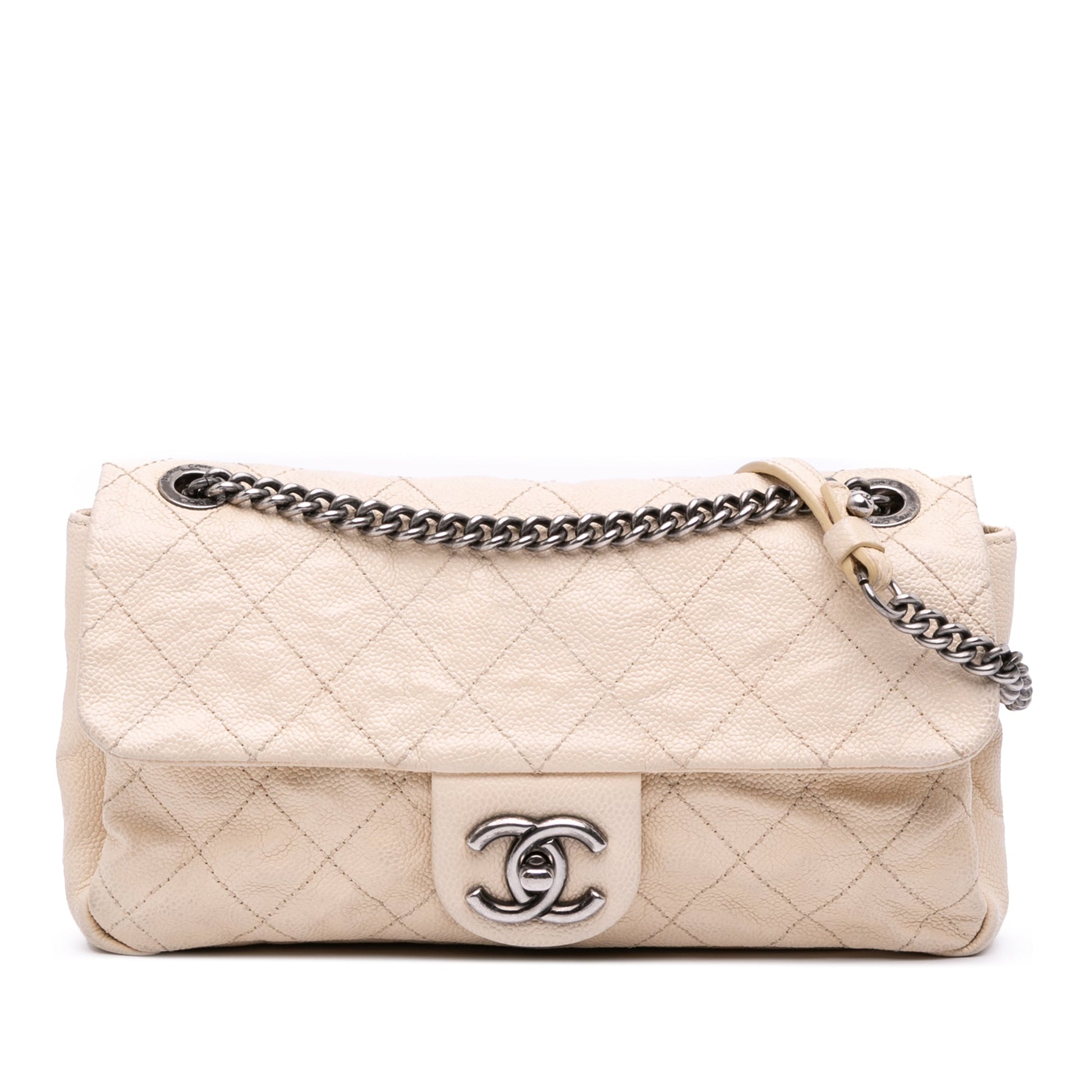 Chanel Medium Quilted Caviar Simply CC Flap