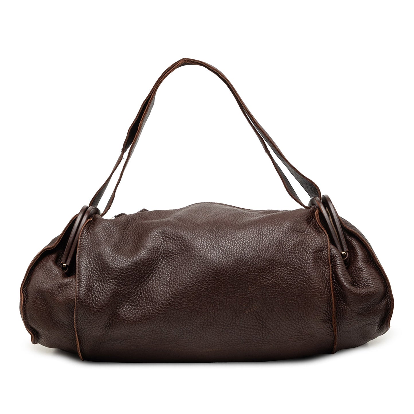 Bottega Veneta Leather Side Pocket Shoulder Bag