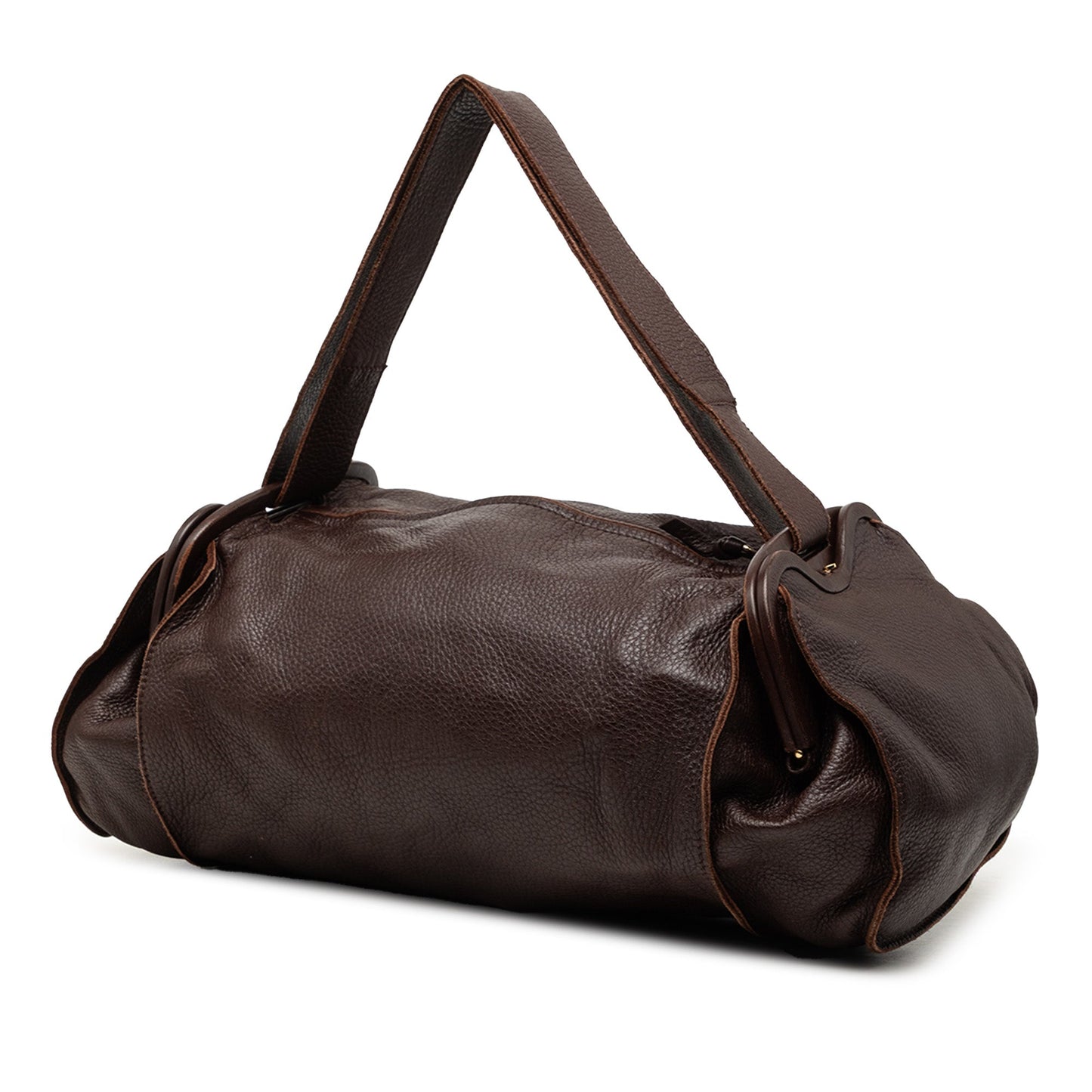 Bottega Veneta Leather Side Pocket Shoulder Bag