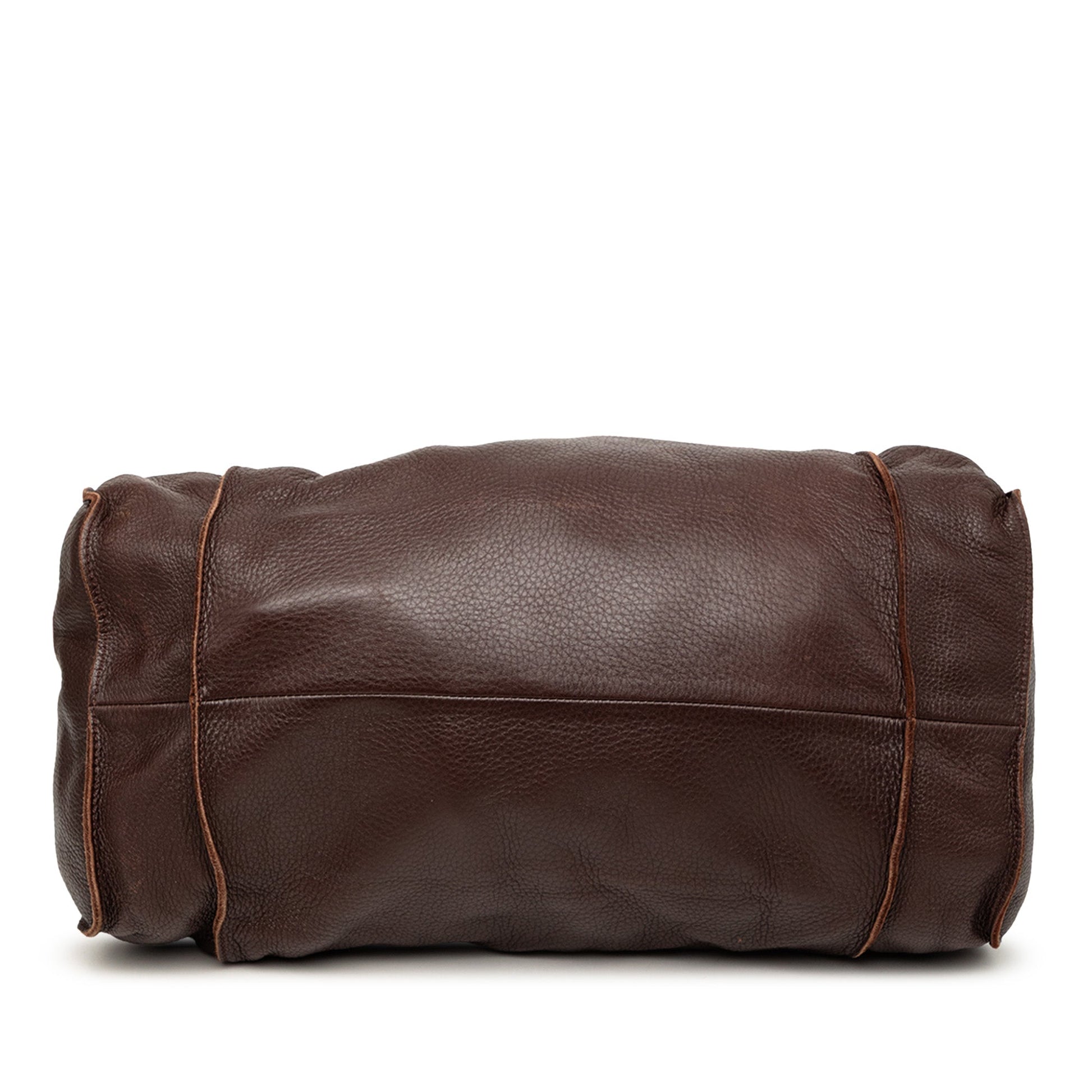 Bottega Veneta Leather Side Pocket Shoulder Bag