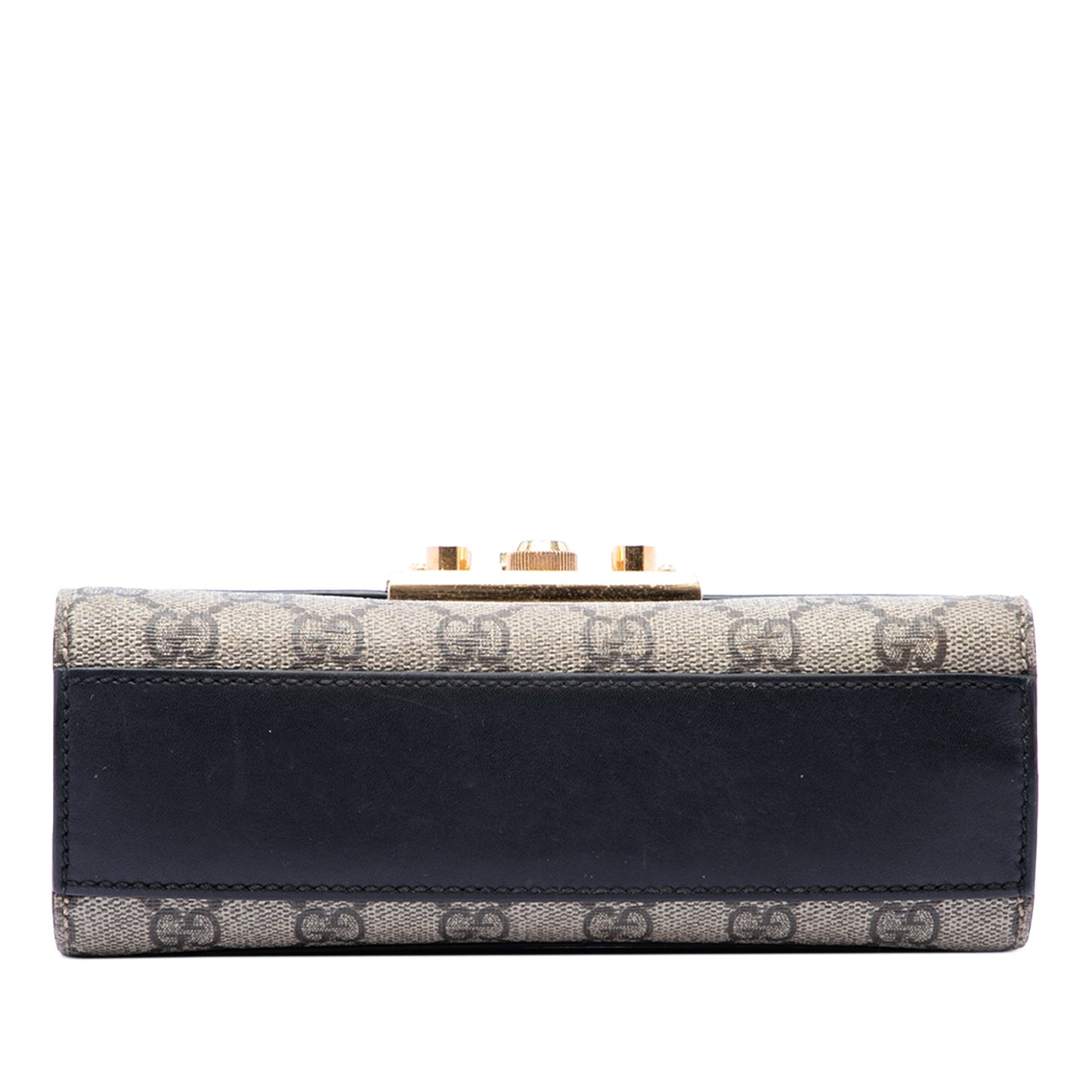Gucci Small GG Supreme Padlock Crossbody