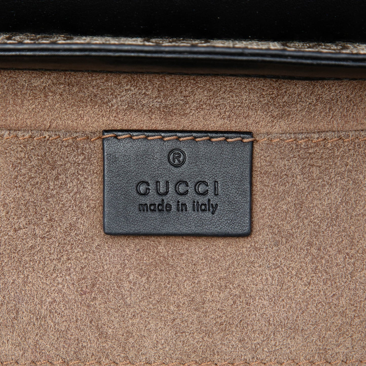 Gucci Small GG Supreme Padlock Crossbody