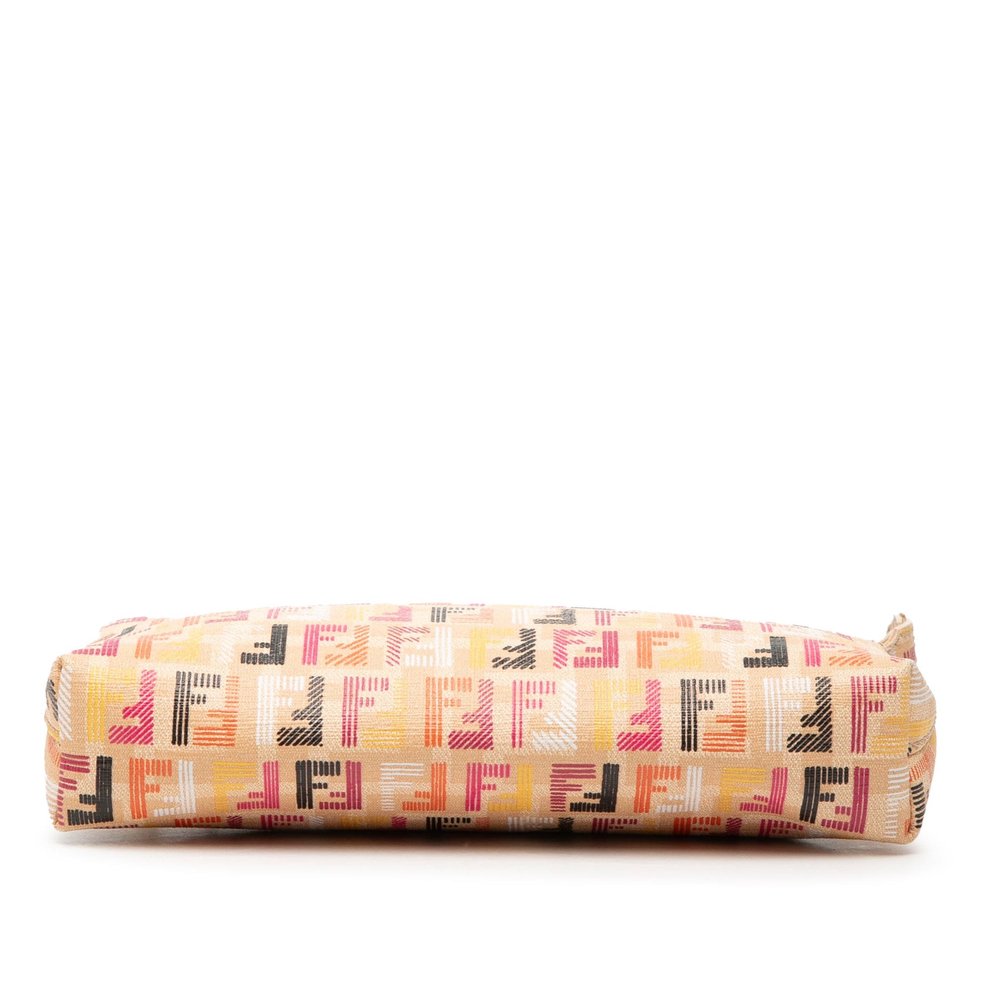 Fendi Multicolor Zucchino Spalmati Chain Pochette
