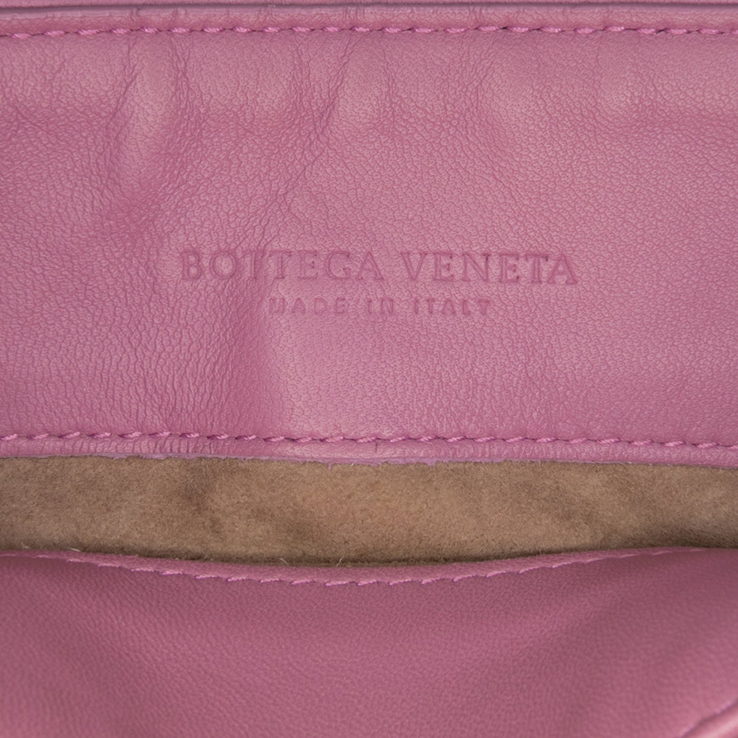 Bottega Veneta Baby Nappa Intrecciato Olimpia Crossbody