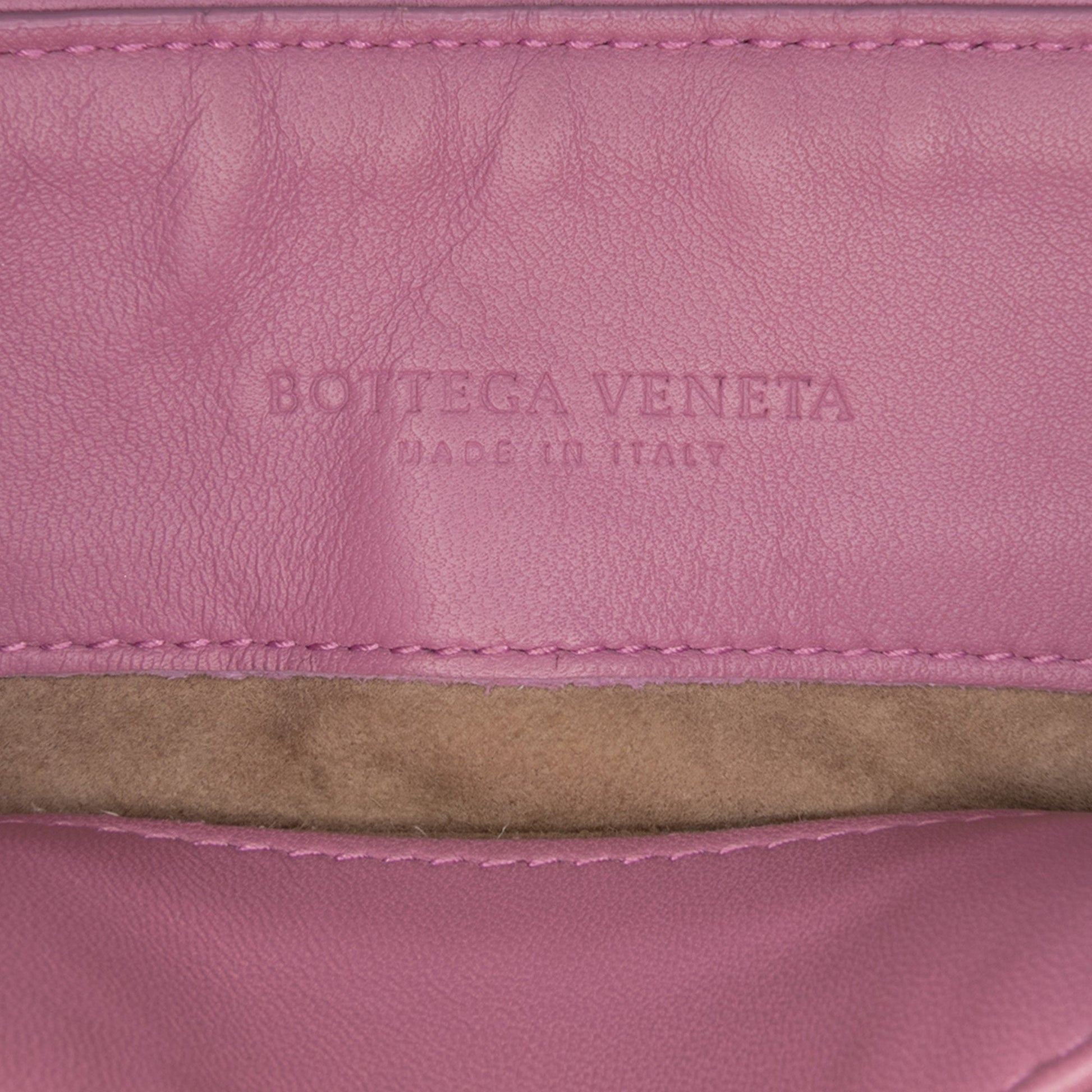 Bottega Veneta Baby Nappa Intrecciato Olimpia Crossbody