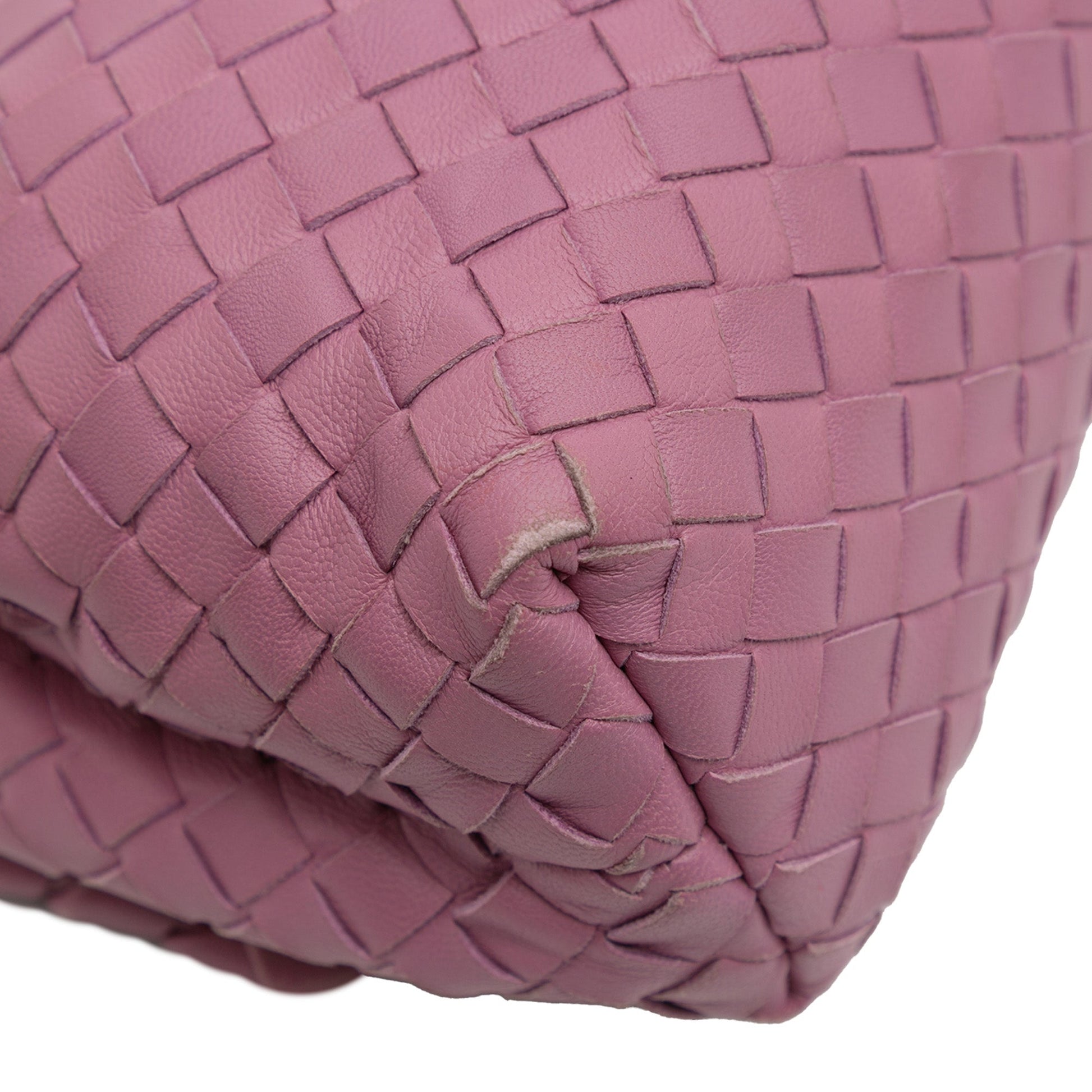 Bottega Veneta Baby Nappa Intrecciato Olimpia Crossbody