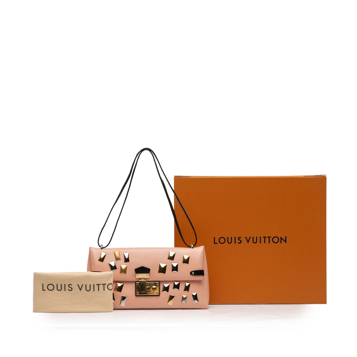 Louis Vuitton Glazed Calfskin Sac Triangle PM