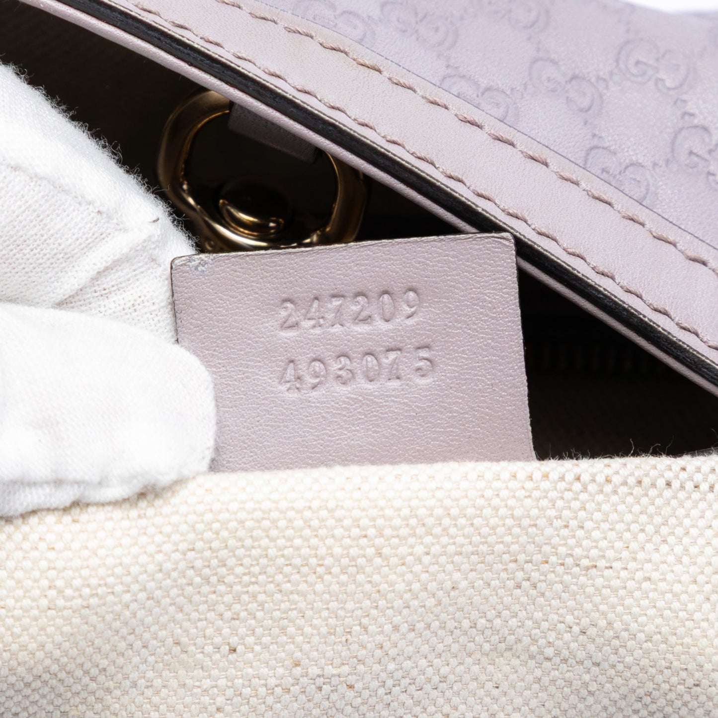 Gucci Medium Microguccissima Craft Tote