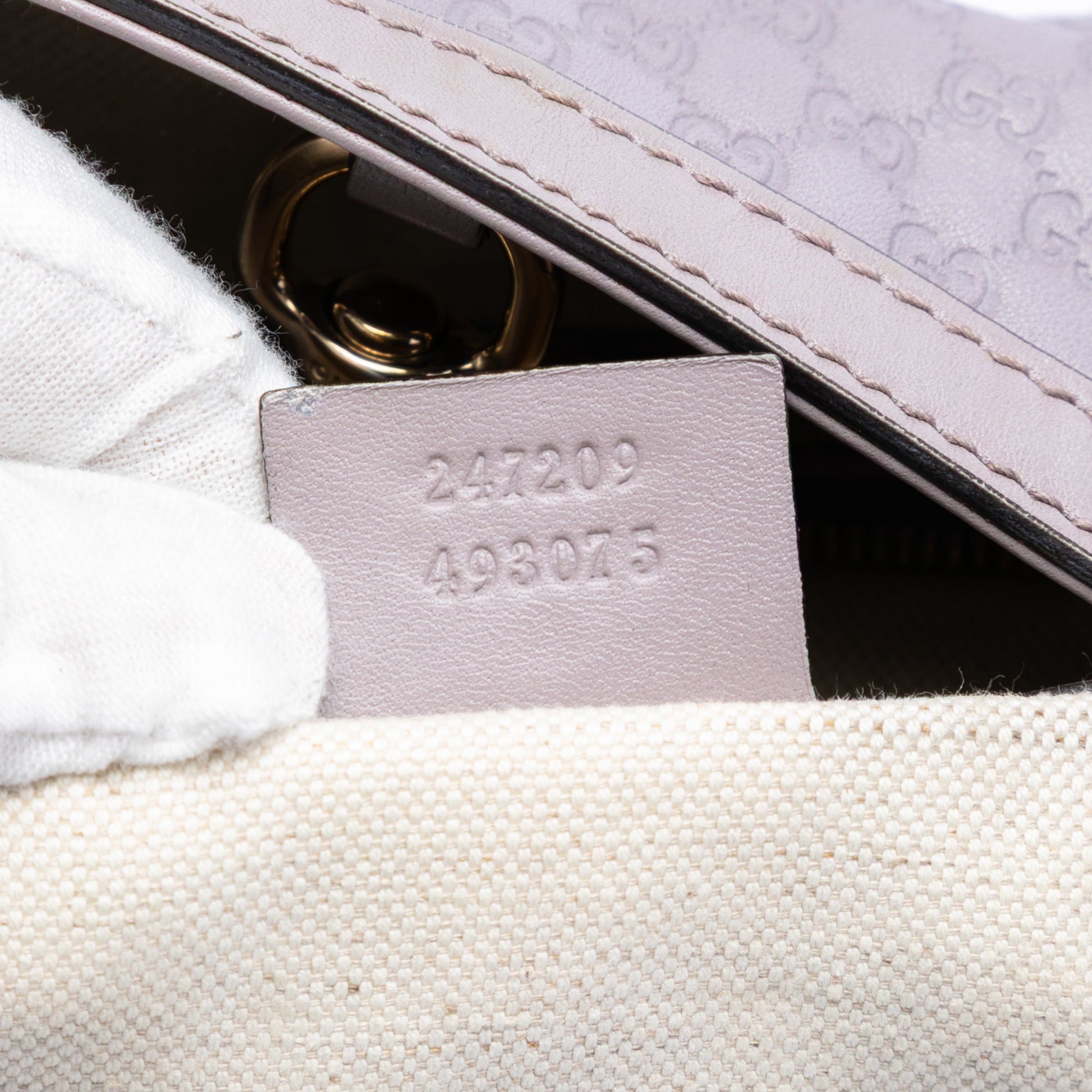 Gucci Medium Microguccissima Craft Tote