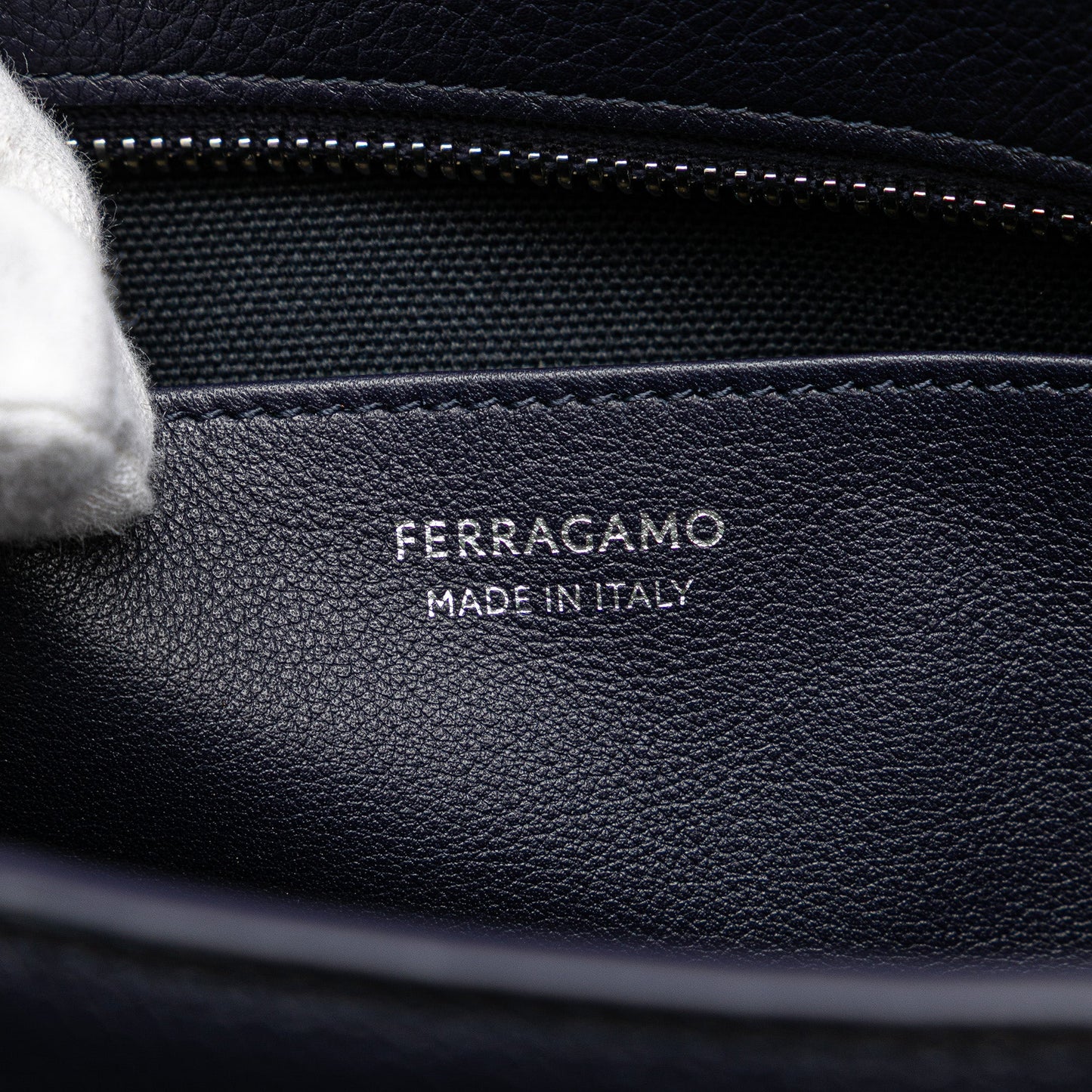 Ferragamo Leather Soft Pouch
