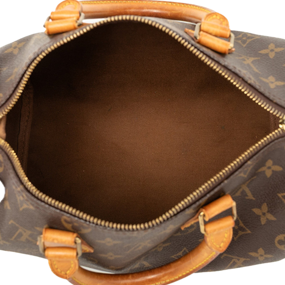 Louis Vuitton Monogram Speedy 25 — Brown