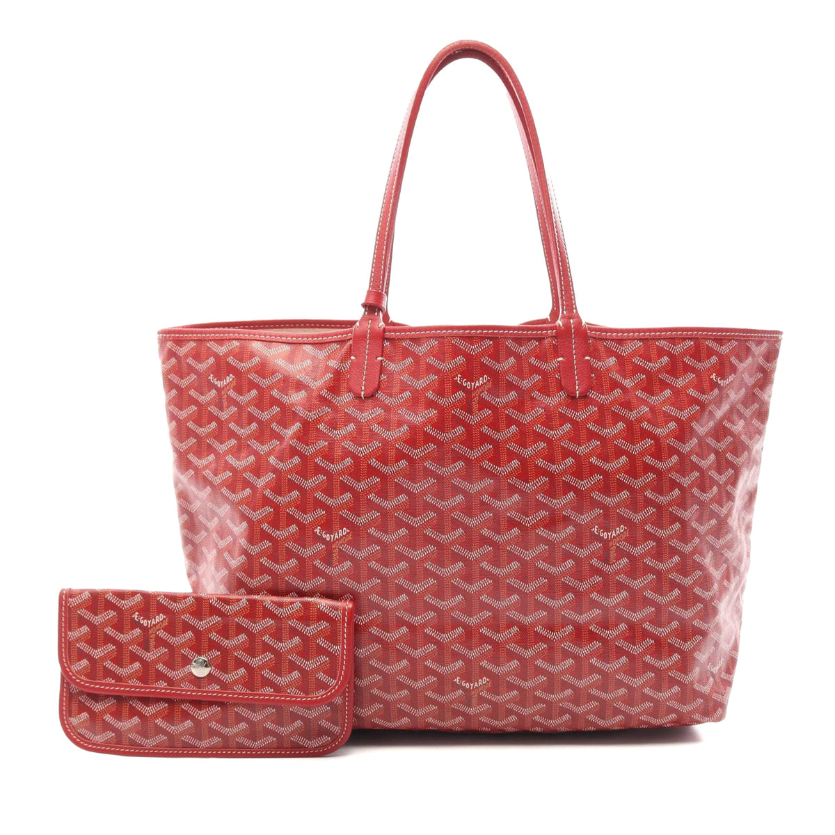 Goyard Goyardine Saint Louis PM — Red