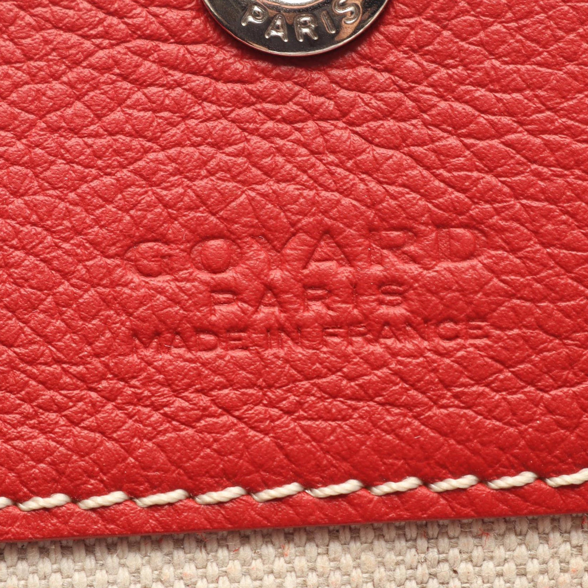 Goyard Goyardine Saint Louis PM — Red