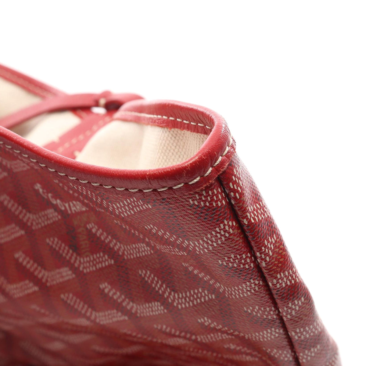 Goyard Goyardine Saint Louis PM — Red