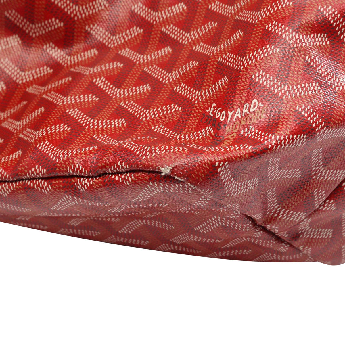 Goyard Goyardine Saint Louis PM — Red