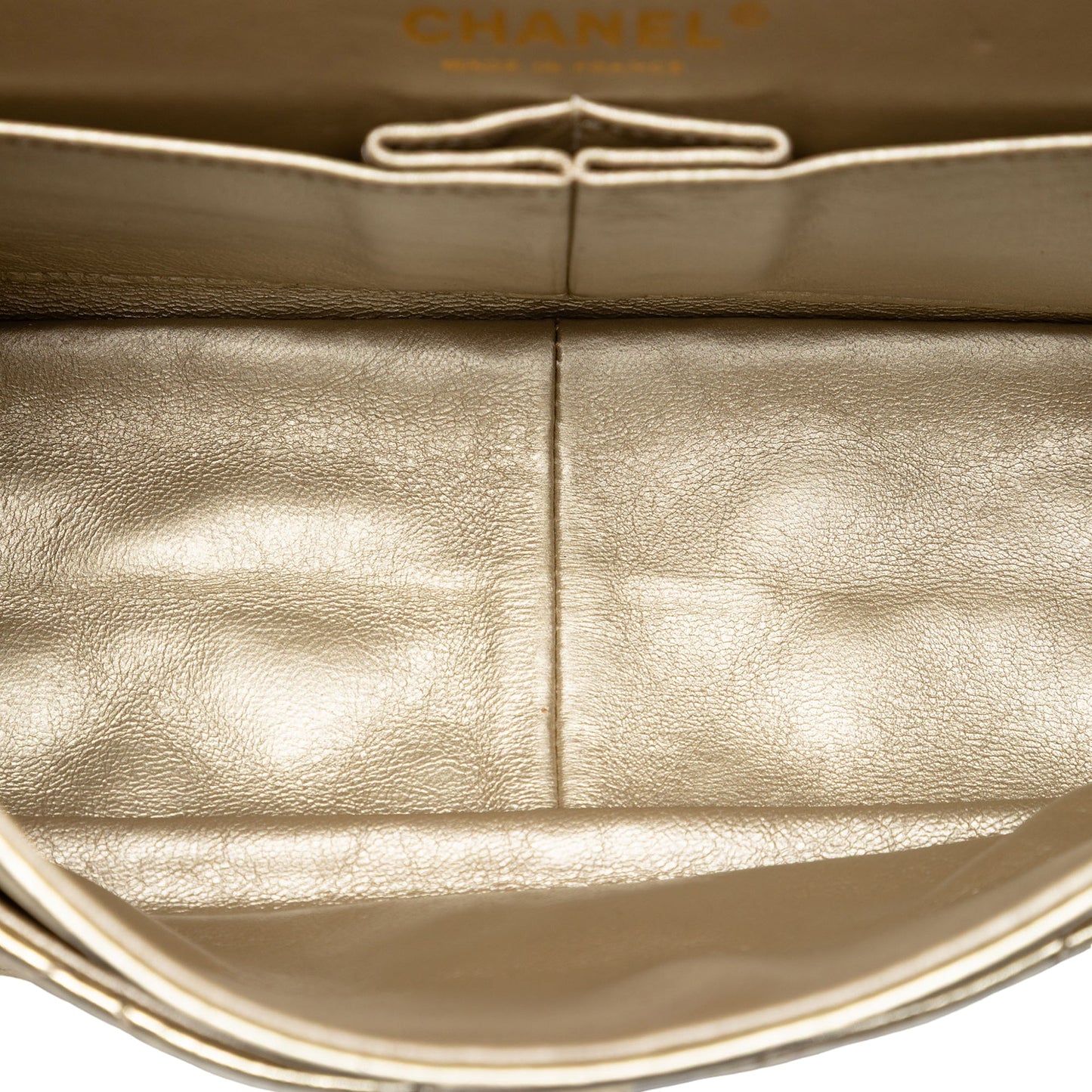 Chanel Quilted Metallic Aged Calfskin Reissue 2.55 Double Flap 226